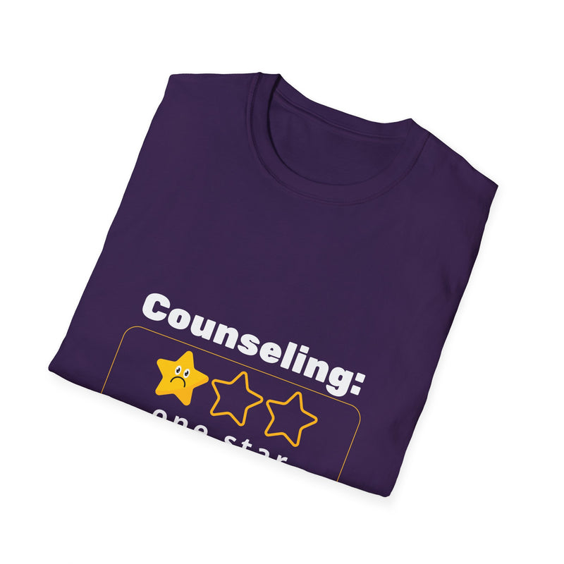 Counseling: "Would Not Recommend"
