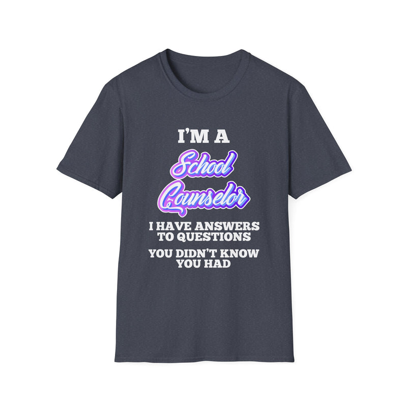 I'm a school counselor