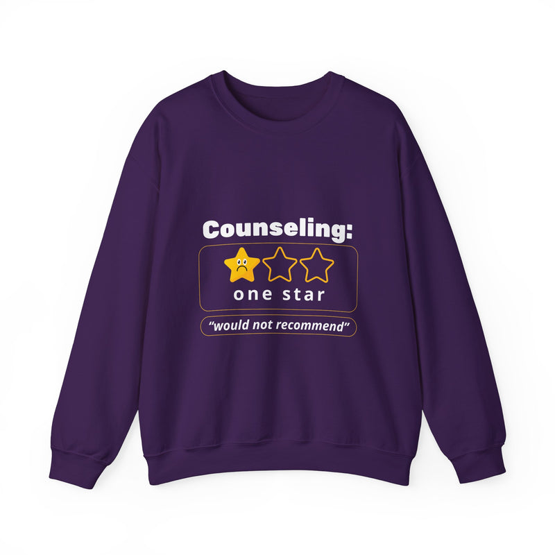 Counseling : ''would not recommend.''