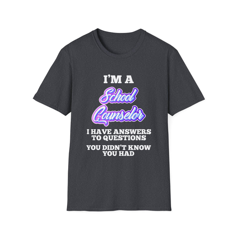 I'm a school counselor