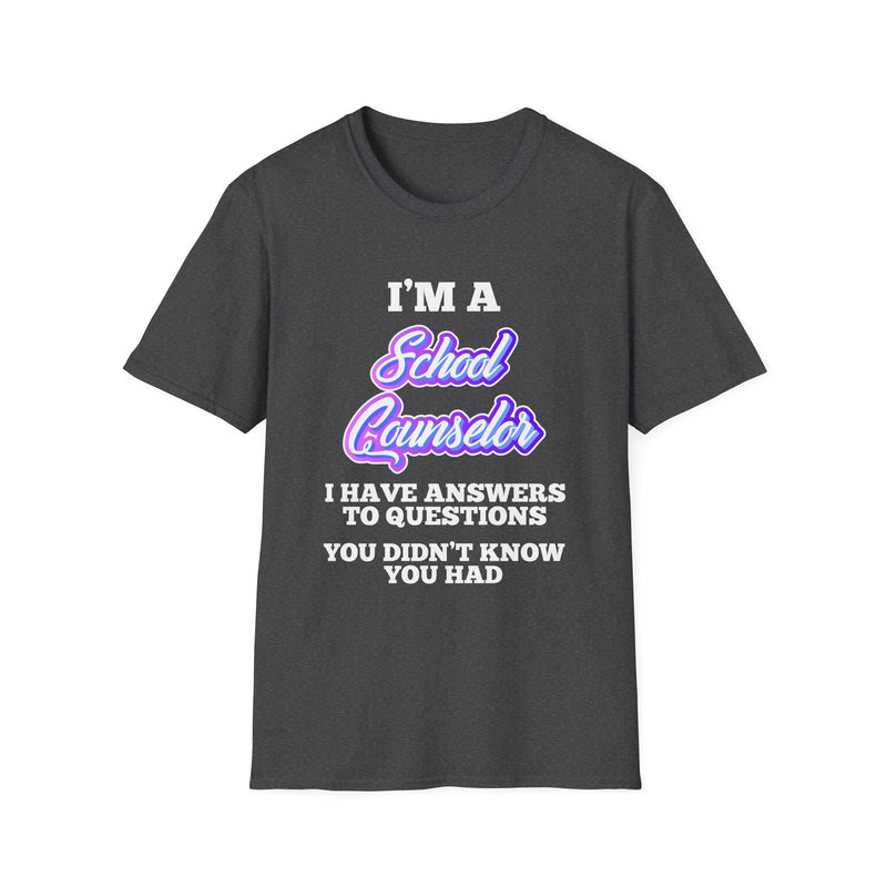 I'm a school counselor