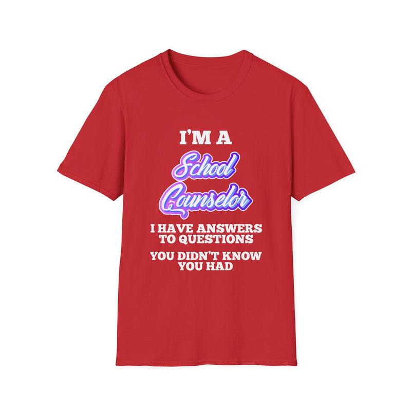 I'm a school counselor