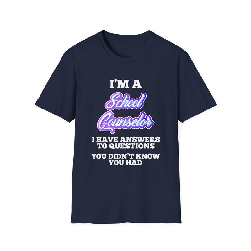 I'm a school counselor