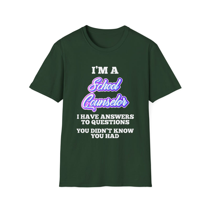 I'm a school counselor