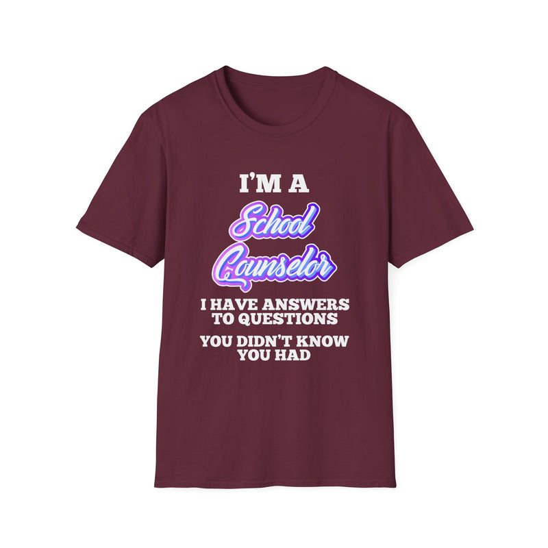 I'm a school counselor
