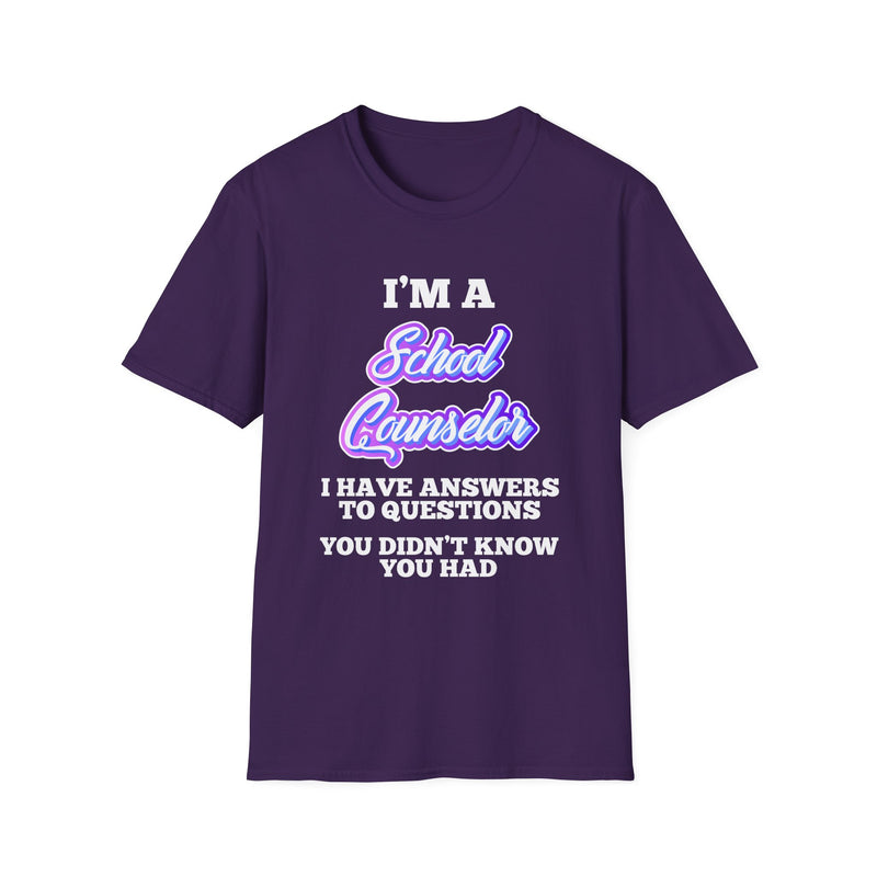I'm a school counselor