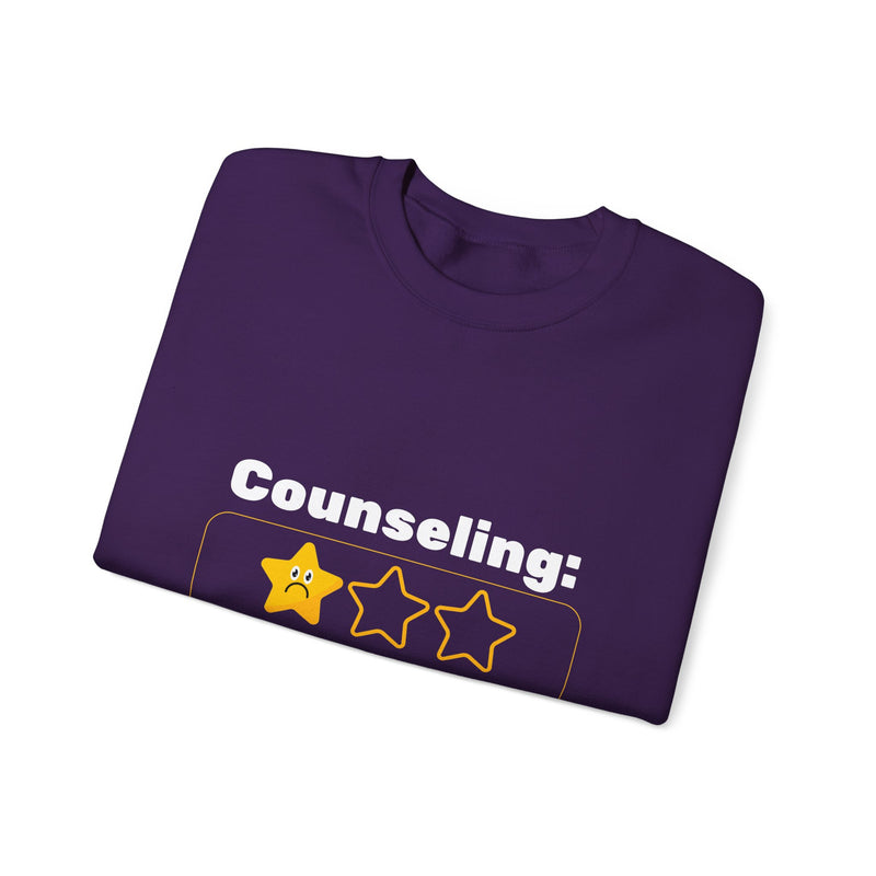 Counseling : ''would not recommend.''