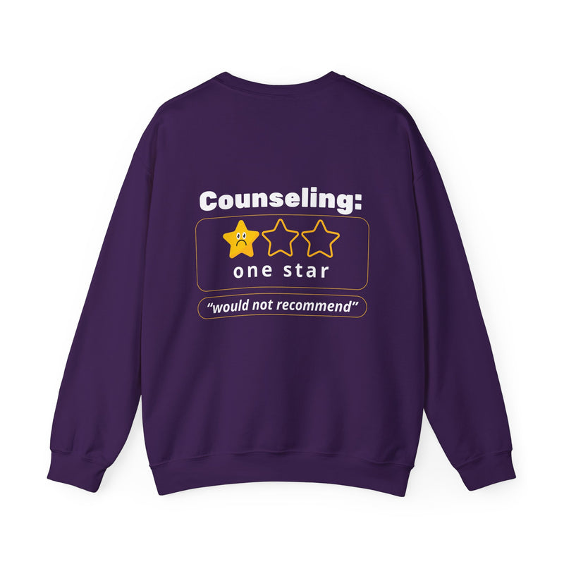 Counseling : ''would not recommend.''