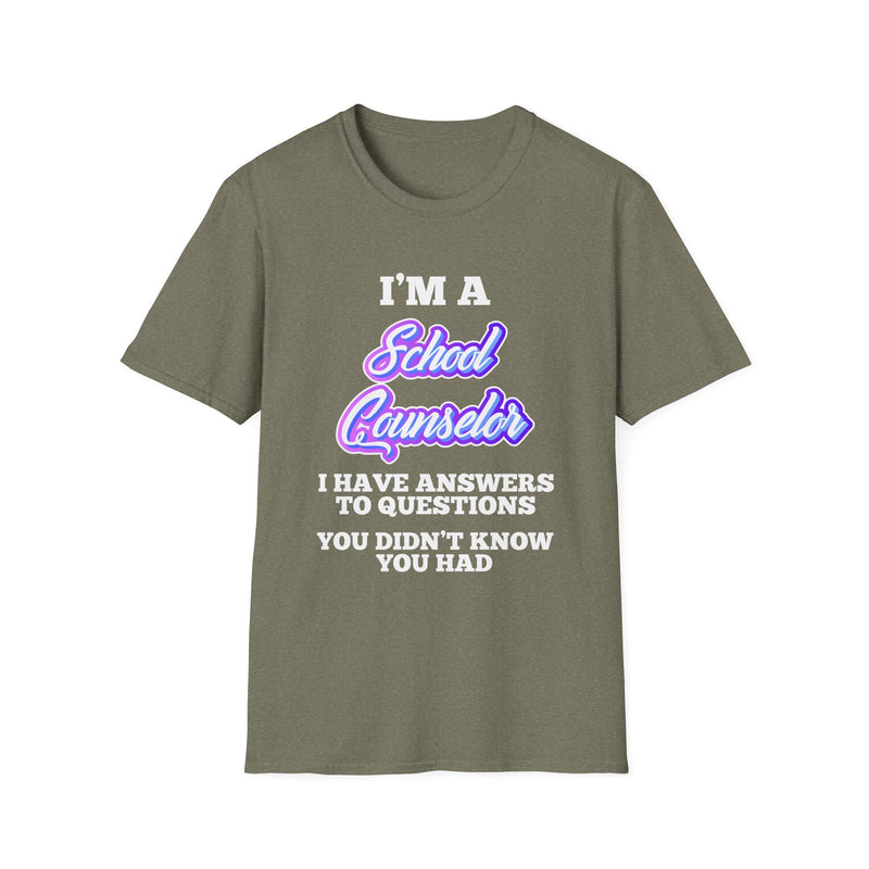 I'm a school counselor