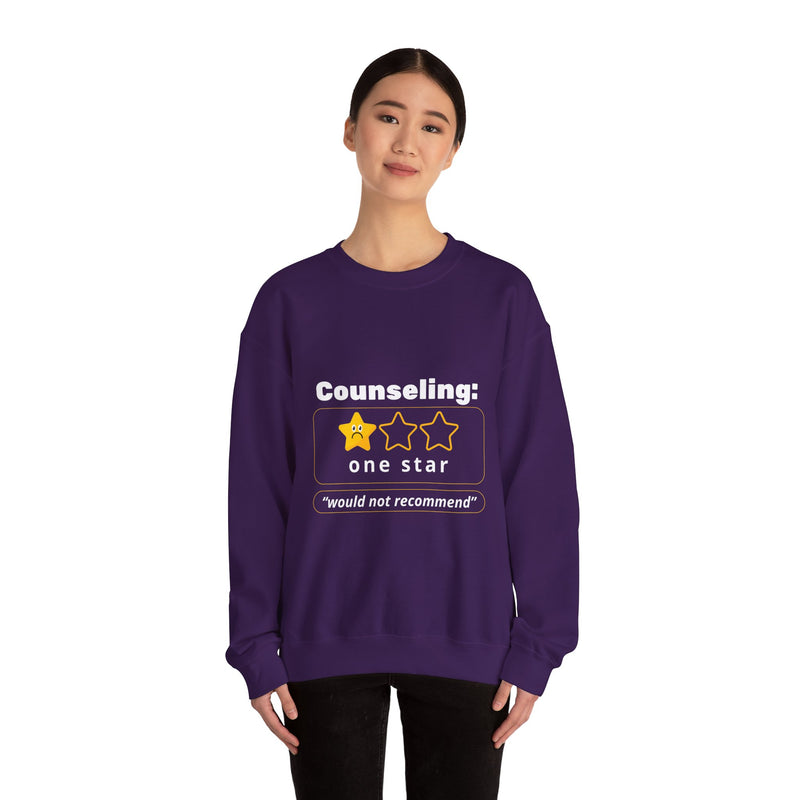 Counseling : ''would not recommend.''
